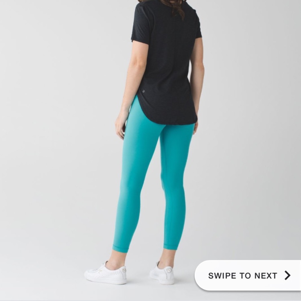 Lululemon Original Align 7/8 pant Peacock 6